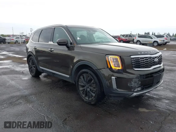 ✅ 2020 Kia Telluride SX • VIN: 5XYP54HC8LG010912 • Лот: 44744000. Опубликован ранее на IAAI с пробегом 105 951 миль. Бесплатный доступ к архиву аукционных продаж из США и подробный отчёт об истории автомобиля на DreamBid. Изображение 1.