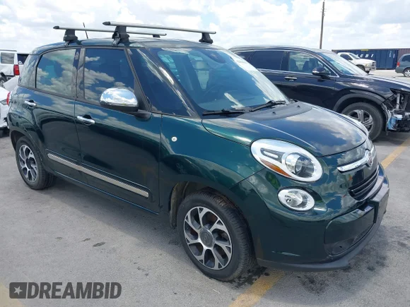 ✅ 2014 FIAT 500L Lounge • VIN: ZFBCFACH2EZ002907 • Лот: 42604663. Опубликован ранее на IAAI с пробегом 112 284 миль. Бесплатный доступ к архиву аукционных продаж из США и подробный отчёт об истории автомобиля на DreamBid. Изображение 1.