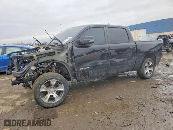 ✅ 2024 Ram 1500 Laramie • VIN: 1C6SRFJT2RN142660 • Лот: 78211285. Опубліковано раніше на Copart з пробігом Не вказано. Безкоштовний доступ до архіву аукціонних продажів зі США та докладний звіт про історію автомобіля на DreamBid. Зображення 1.