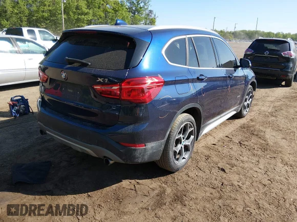 ✅ 2017 BMW X1 sDrive28i • VIN: WBXHU7C37H5H35603 • Лот: 44922959. Опубліковано раніше на IAAI з пробігом 144 008 миль. Безкоштовний доступ до архіву аукціонних продажів зі США та докладний звіт про історію автомобіля на DreamBid. Зображення 4.