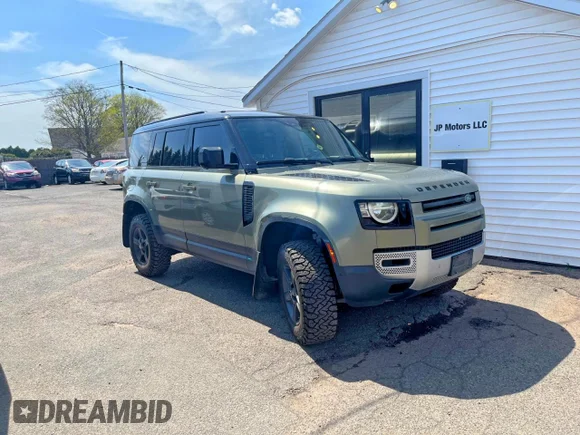 ✅ 2021 Land Rover Defender S • VIN: SALEJ7RXXM2052024 • Лот: 50355556. Опубліковано раніше на Copart з пробігом 129 131 миль. Безкоштовний доступ до архіву аукціонних продажів зі США та докладний звіт про історію автомобіля на DreamBid. Зображення 4.