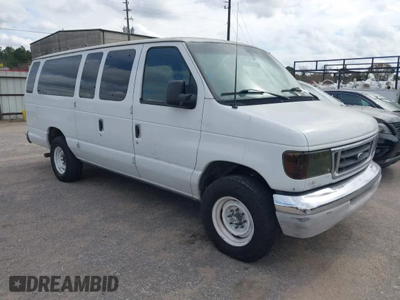 ✅ 2004 Ford Econoline Passenger XL • VIN: 1FBSS31L14HA34442 • Lot: 44260109. Listed on IAAI with Not provided. Free auction sales archive from the USA and detailed vehicle history report at DreamBid. Image 1.