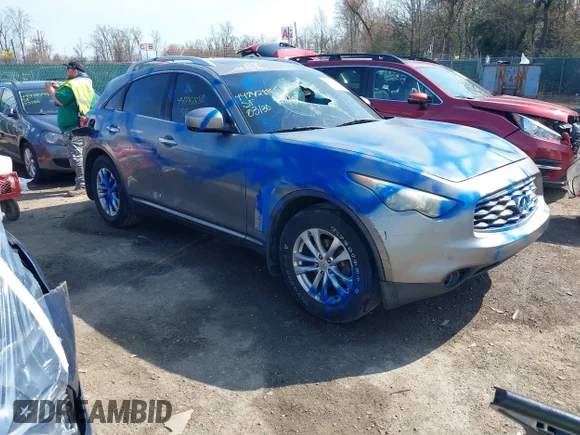 ✅ 2010 Infiniti FX • VIN: JN8AS1MU7AM801475 • Лот: 44742880. Опубликован ранее на IAAI с пробегом 186 659 миль. Бесплатный доступ к архиву аукционных продаж из США и подробный отчёт об истории автомобиля на DreamBid. Изображение 1.