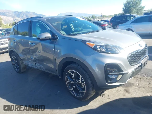 ✅ 2022 Kia Sportage SX Turbo • VIN: KNDPRCA61N7013444 • Lot: 43230594. Wystawiony na IAAI z przebiegiem 10 006 mil. Bezpłatny archiwum sprzedaży aukcyjnych z USA i szczegółowy raport historii pojazdu na DreamBid. Zdjęcie 1.