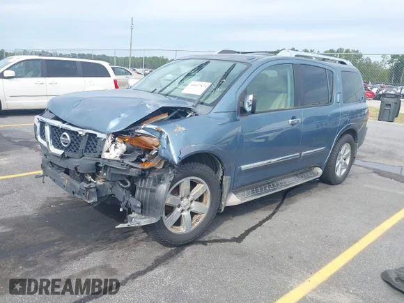 ✅ 2012 Nissan Armada SV • VIN: 5N1BA0ND4CN611735 • Lot: 40437874. Wystawiony na IAAI z przebiegiem 128 752 mil. Bezpłatny archiwum sprzedaży aukcyjnych z USA i szczegółowy raport historii pojazdu na DreamBid. Zdjęcie 2.