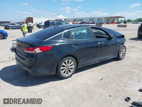 ✅ 2016 Kia Optima EX • VIN: 5XXGU4L32GG075985 • Lot: 45254916. Listed on IAAI with 94,001 mi. Free auction sales archive from the USA and detailed vehicle history report at DreamBid. Image 4.