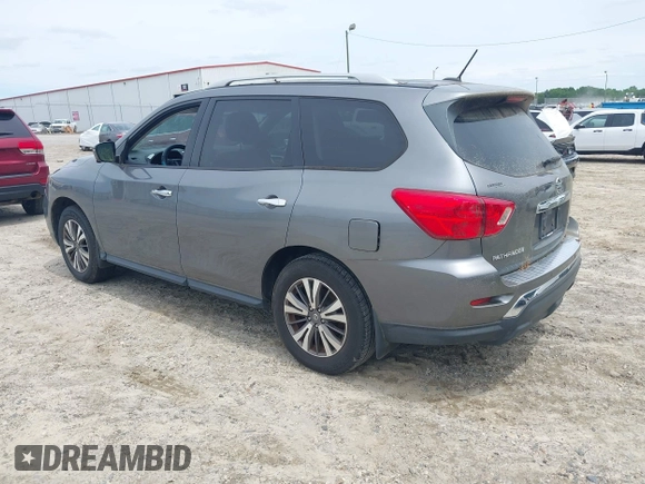 ✅ 2017 Nissan Pathfinder SV • VIN: 5N1DR2MM6HC906238 • Lot: 44996574. Wystawiony na IAAI z przebiegiem 104 374 mil. Bezpłatny archiwum sprzedaży aukcyjnych z USA i szczegółowy raport historii pojazdu na DreamBid. Zdjęcie 3.