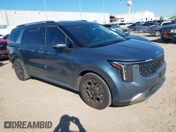 ✅ 2025 Kia Carnival SX • VIN: KNDNE5K3XS6546994 • Лот: 44332119. Опубликован ранее на IAAI с пробегом 6 026 миль. Бесплатный доступ к архиву аукционных продаж из США и подробный отчёт об истории автомобиля на DreamBid. Изображение 1.