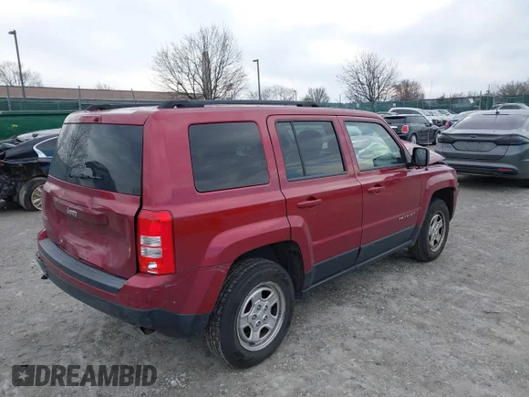 ✅ 2014 Jeep Patriot Sport • VIN: 1C4NJRBB4ED595747 • Lot: 43976333. Wystawiony na IAAI z przebiegiem 159 242 mil. Bezpłatny archiwum sprzedaży aukcyjnych z USA i szczegółowy raport historii pojazdu na DreamBid. Zdjęcie 4.