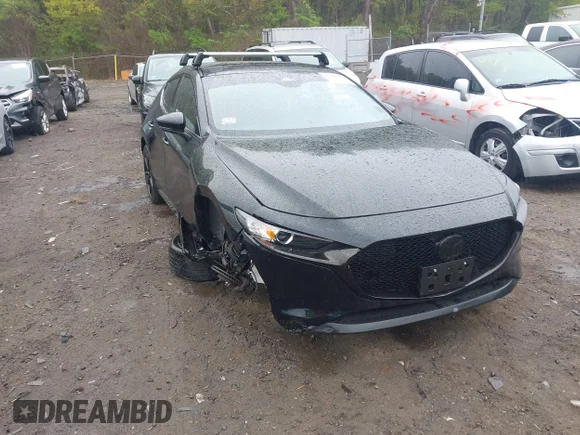 ✅ 2024 Mazda 3 S Select Sport • VIN: JM1BPAKM6R1701899 • Lot: 45080854. Listed on IAAI with 10,388 mi. Free auction sales archive from the USA and detailed vehicle history report at DreamBid. Image 1.
