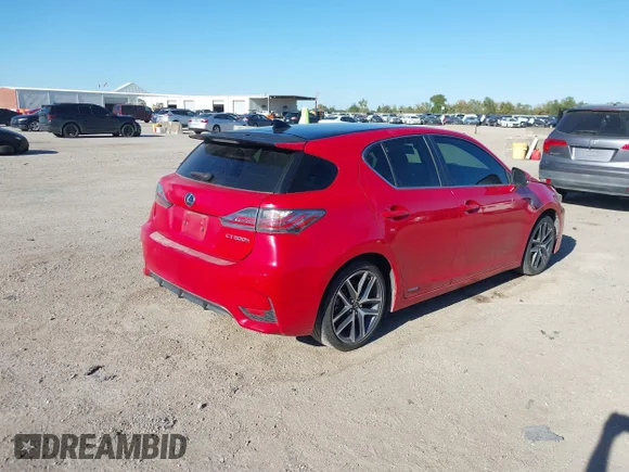 ✅ 2014 Lexus CT 200h • VIN: JTHKD5BH1E2188373 • Лот: 43488606. Опубліковано раніше на IAAI з пробігом 158 335 миль. Безкоштовний доступ до архіву аукціонних продажів зі США та докладний звіт про історію автомобіля на DreamBid. Зображення 4.