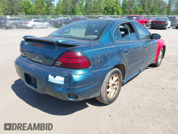✅ 2003 Pontiac Grand Am SE2 • VIN: 1G2NG52E93C217190 • Lot: 44915701. Wystawiony na IAAI z przebiegiem 352 160 mil. Bezpłatny archiwum sprzedaży aukcyjnych z USA i szczegółowy raport historii pojazdu na DreamBid. Zdjęcie 4.