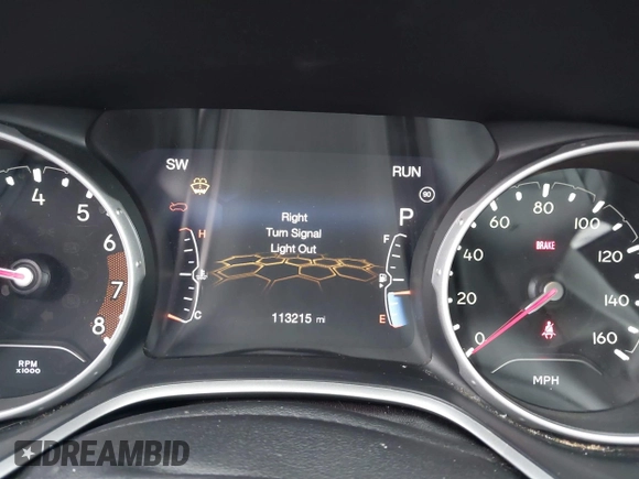 ✅ 2020 Jeep Compass High Altitude • VIN: 3C4NJDCB0LT178442 • Lot: 44447504. Wystawiony na IAAI z przebiegiem 113 215 mil. Bezpłatny archiwum sprzedaży aukcyjnych z USA i szczegółowy raport historii pojazdu na DreamBid. Zdjęcie 7.