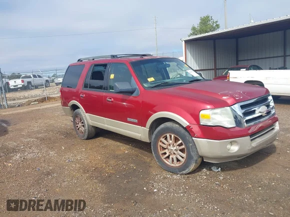 ✅ 2007 Ford Expedition Eddie Bauer • VIN: 1FMFU17537LA24769 • Lot: 41623706. Wystawiony na IAAI z przebiegiem 164 301 mil. Bezpłatny archiwum sprzedaży aukcyjnych z USA i szczegółowy raport historii pojazdu na DreamBid. Zdjęcie 1.