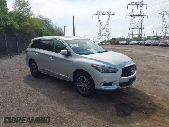 ✅ 2019 Infiniti QX60 Luxe • VIN: 5N1DL0MM2KC511907 • Лот: 44887230. Опубликован ранее на IAAI с пробегом 320 978 миль. Бесплатный доступ к архиву аукционных продаж из США и подробный отчёт об истории автомобиля на DreamBid. Изображение 1.