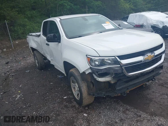 ✅ 2022 Chevrolet Colorado 4WD Work Truck • VIN: 1GCHTBEN7N1132233 • Lot: 42276488. Listed on IAAI with 28,062 mi. Free auction sales archive from the USA and detailed vehicle history report at DreamBid. Image 1.