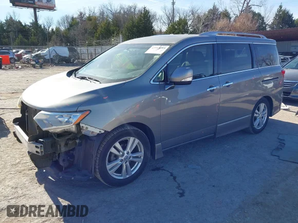 ✅ 2012 Nissan Quest SV • VIN: JN8AE2KP2C9044632 • Лот: 43918208. Опубліковано раніше на IAAI з пробігом 194 816 миль. Безкоштовний доступ до архіву аукціонних продажів зі США та докладний звіт про історію автомобіля на DreamBid. Зображення 2.