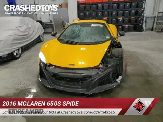 ✅ 2016 McLaren 650S • VIN: SBM11FAA8GW006073 • Лот: 61343515. Опубликован ранее на Copart с пробегом 41 165 миль. Бесплатный доступ к архиву аукционных продаж из США и подробный отчёт об истории автомобиля на DreamBid. Изображение 17.