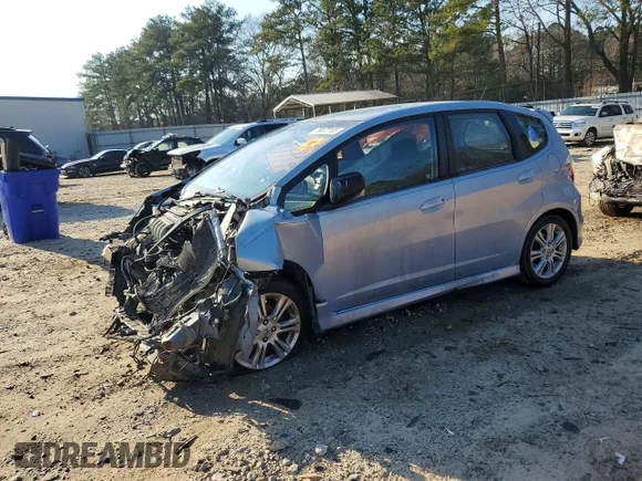 ✅ 2009 Honda Fit Sport • VIN: JHMGE884X9C002421 • Lot: 79072155. Listed on Copart with Not provided. Free auction sales archive from the USA and detailed vehicle history report at DreamBid. Image 1.