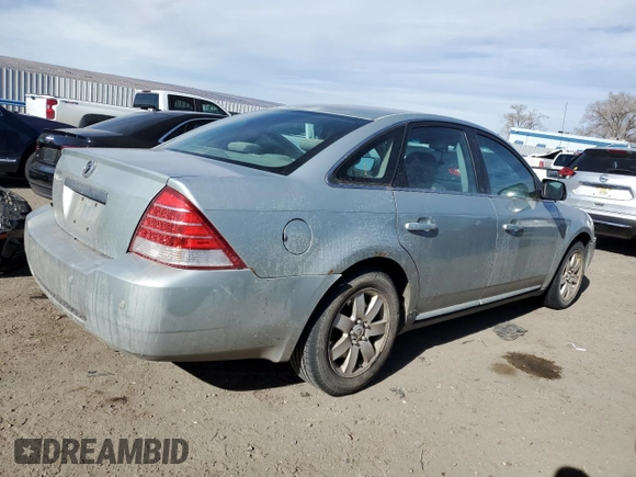 ✅ 2006 Mercury Montego Luxury • VIN: 1MEHM40116G618837 • Lot: 81047073. Listed on Copart with Not provided. Free auction sales archive from the USA and detailed vehicle history report at DreamBid. Image 3.
