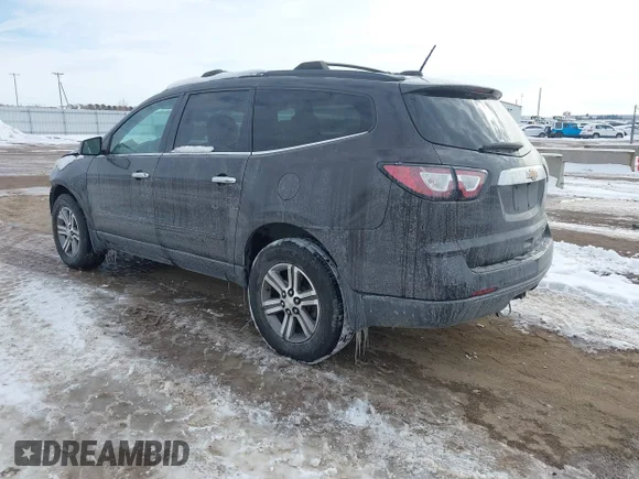 ✅ 2016 Chevrolet Traverse LT • VIN: 1GNKRHKD6GJ138604 • Lot: 43793647. Listed on IAAI with 87,423 mi. Free auction sales archive from the USA and detailed vehicle history report at DreamBid. Image 3.