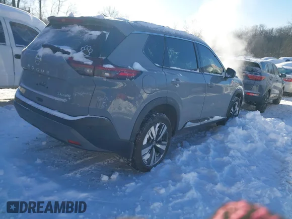 ✅ 2021 Nissan Rogue SL • VIN: 5N1AT3CB5MC822027 • Lot: 44272215. Wystawiony na IAAI z przebiegiem 73 645 mil. Bezpłatny archiwum sprzedaży aukcyjnych z USA i szczegółowy raport historii pojazdu na DreamBid. Zdjęcie 4.