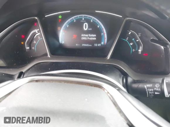 ✅ 2020 Honda Civic EX • VIN: 19XFC1F31LE209154 • Лот: 44401940. Опубликован ранее на IAAI с пробегом 90 660 миль. Бесплатный доступ к архиву аукционных продаж из США и подробный отчёт об истории автомобиля на DreamBid. Изображение 7.