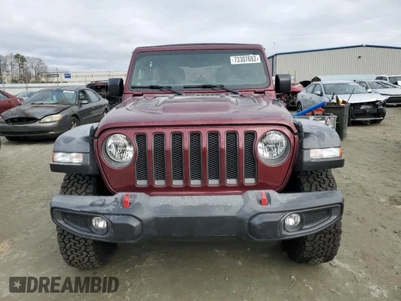 ✅ 2021 Jeep Wrangler Unlimited Rubicon • VIN: 1C4HJXFN8MW685654 • Лот: 73307692. Опубликован ранее на Copart с пробегом 30 114 миль. Бесплатный доступ к архиву аукционных продаж из США и подробный отчёт об истории автомобиля на DreamBid. Изображение 5.