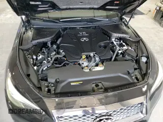 ✅ 2023 Infiniti Q50 Luxe • VIN: JN1EV7BR4PM542574 • Lot: 62003825. Listed on Copart with 8,595 mi. Free auction sales archive from the USA and detailed vehicle history report at DreamBid. Image 13.