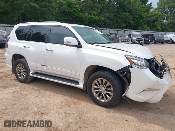 ✅ 2015 Lexus GX 460 • VIN: JTJBM7FX5F5104096 • Lot: 42285333. Listed on IAAI with 170,807 mi. Free auction sales archive from the USA and detailed vehicle history report at DreamBid. Image 1.