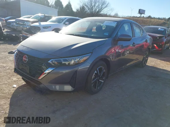 ✅ 2025 Nissan Sentra SV • VIN: 3N1AB8CVXSY389536 • Lot: 44030675. Wystawiony na IAAI z przebiegiem 11 616 mil. Bezpłatny archiwum sprzedaży aukcyjnych z USA i szczegółowy raport historii pojazdu na DreamBid. Zdjęcie 2.
