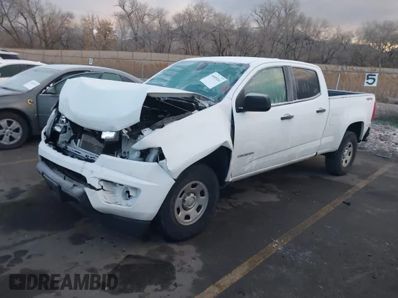 ✅ 2020 Chevrolet Colorado 4WD Work Truck • VIN: 1GCGTBENXL1161332 • Lot: 44089261. Wystawiony na IAAI z przebiegiem 78 372 mil. Bezpłatny archiwum sprzedaży aukcyjnych z USA i szczegółowy raport historii pojazdu na DreamBid. Zdjęcie 2.