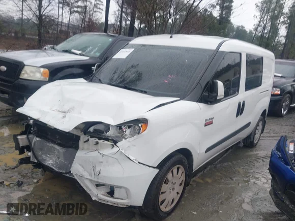 ✅ 2017 Ram ProMaster City Cargo Tradesman SLT • VIN: ZFBERFBB0H6D44956 • Лот: 44197942. Опубліковано раніше на IAAI з пробігом 131 356 миль. Безкоштовний доступ до архіву аукціонних продажів зі США та докладний звіт про історію автомобіля на DreamBid. Зображення 2.