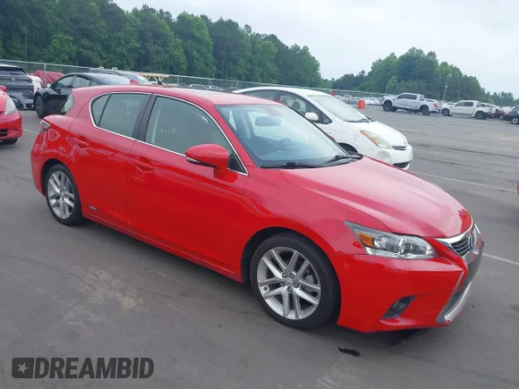 ✅ 2014 Lexus CT 200h • VIN: JTHKD5BH2E2186535 • Lot: 45206118. Wystawiony na IAAI z przebiegiem 138 645 mil. Bezpłatny archiwum sprzedaży aukcyjnych z USA i szczegółowy raport historii pojazdu na DreamBid. Zdjęcie 1.
