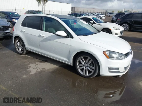 ✅ 2015 Volkswagen Golf TSI S • VIN: 3VW217AU5FM027228 • Lot: 41954923. Wystawiony na IAAI z przebiegiem 120 857 mil. Bezpłatny archiwum sprzedaży aukcyjnych z USA i szczegółowy raport historii pojazdu na DreamBid. Zdjęcie 1.