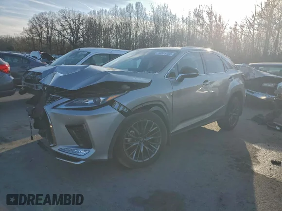 ✅ 2022 Lexus RX 350 F Sport • VIN: 2T2SZMDA5NC344182 • Лот: 98855585. Опубліковано раніше на Copart з пробігом 117 752 миль. Безкоштовний доступ до архіву аукціонних продажів зі США та докладний звіт про історію автомобіля на DreamBid. Зображення 1.