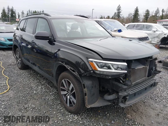 ✅ 2021 Volkswagen Atlas SE • VIN: 1V2LP2CA4MC521685 • Lot: 44259488. Wystawiony na IAAI z przebiegiem 66 659 mil. Bezpłatny archiwum sprzedaży aukcyjnych z USA i szczegółowy raport historii pojazdu na DreamBid. Zdjęcie 1.