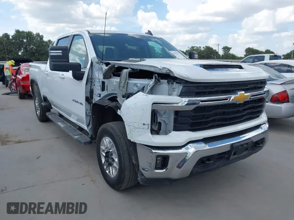 ✅ 2025 Chevrolet Silverado 2500HD LT • VIN: 2GC1KNE77S1234046 • Lot: 45514125. Wystawiony na IAAI z przebiegiem 26 984 mil. Bezpłatny archiwum sprzedaży aukcyjnych z USA i szczegółowy raport historii pojazdu na DreamBid. Zdjęcie 1.