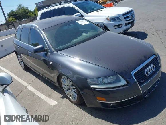 ✅ 2006 Audi A6 • VIN: WAUKG74F66N028809 • Lot: 43018748. Listed on IAAI with 95,708 mi. Free auction sales archive from the USA and detailed vehicle history report at DreamBid. Image 1.