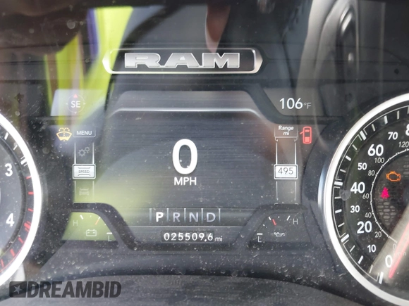 ✅ 2024 Ram 2500 Laramie • VIN: 3C6UR5FL6RG282201 • Lot: 43111213. Wystawiony na IAAI z przebiegiem 25 509 mil. Bezpłatny archiwum sprzedaży aukcyjnych z USA i szczegółowy raport historii pojazdu na DreamBid. Zdjęcie 7.