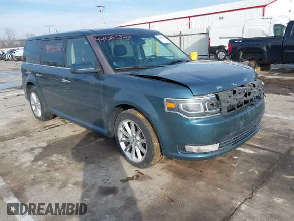 ✅ 2016 Ford Flex Limited • VIN: 2FMGK5D81GBA02172 • Lot: 44065523. Wystawiony na IAAI z przebiegiem 136 413 mil. Bezpłatny archiwum sprzedaży aukcyjnych z USA i szczegółowy raport historii pojazdu na DreamBid. Zdjęcie 1.
