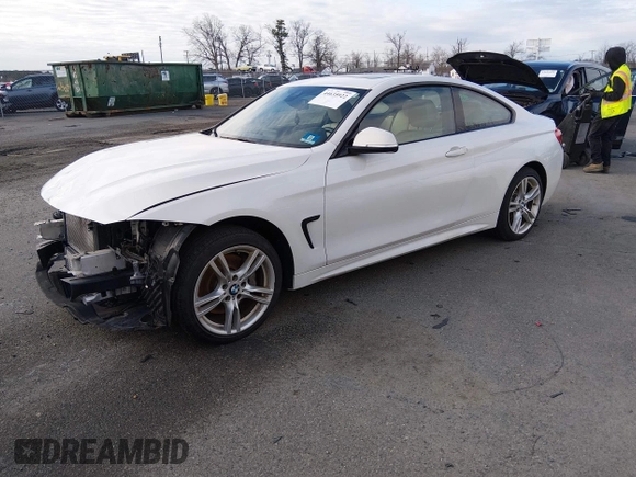 ✅ 2016 BMW 4 Series 428i xDrive • VIN: WBA3N9C53GK250581 • Lot: 44635922. Wystawiony na IAAI z przebiegiem 136 370 mil. Bezpłatny archiwum sprzedaży aukcyjnych z USA i szczegółowy raport historii pojazdu na DreamBid. Zdjęcie 2.