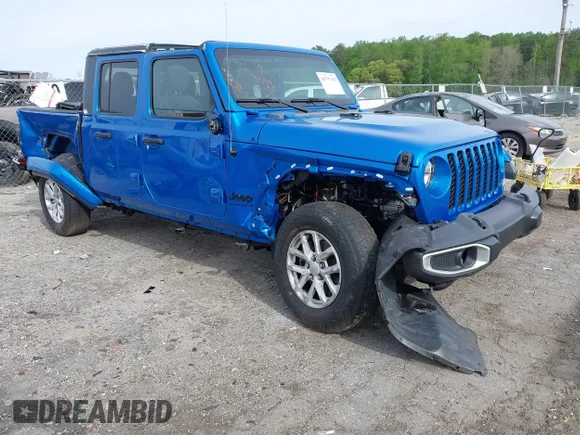 ✅ 2023 Jeep Gladiator Freedom • VIN: 1C6JJTAG7PL544266 • Lot: 44797192. Wystawiony na IAAI z przebiegiem 39 342 mil. Bezpłatny archiwum sprzedaży aukcyjnych z USA i szczegółowy raport historii pojazdu na DreamBid. Zdjęcie 1.