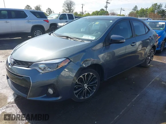 ✅ 2015 Toyota Corolla S Plus • VIN: 5YFBURHE7FP339497 • Lot: 44628646. Wystawiony na IAAI z przebiegiem 158 360 mil. Bezpłatny archiwum sprzedaży aukcyjnych z USA i szczegółowy raport historii pojazdu na DreamBid. Zdjęcie 2.