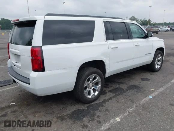 ✅ 2017 Chevrolet Suburban Commercial • VIN: 1GNSKKEC6HR355691 • Lot: 42906953. Listed on IAAI with 38,340 mi. Free auction sales archive from the USA and detailed vehicle history report at DreamBid. Image 4.