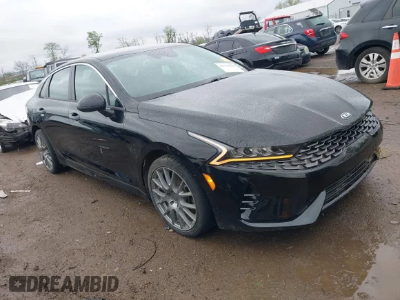 ✅ 2021 Kia K5 LXS • VIN: 5XXG14J22MG016708 • Лот: 42123000. Опубликован ранее на IAAI с пробегом 57 652 миль. Бесплатный доступ к архиву аукционных продаж из США и подробный отчёт об истории автомобиля на DreamBid. Изображение 1.