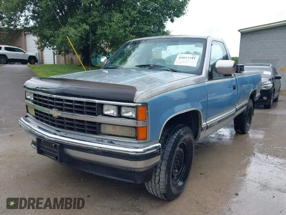 ✅ 1989 Chevrolet Silverado 1500 • VIN: 1GCDK14K7KZ221901 • Lot: 45023681. Wystawiony na IAAI z przebiegiem 206 181 mil. Bezpłatny archiwum sprzedaży aukcyjnych z USA i szczegółowy raport historii pojazdu na DreamBid. Zdjęcie 2.