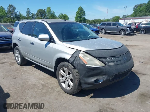 ✅ 2007 Nissan Murano S • VIN: JN8AZ08W67W628689 • Lot: 44908473. Listed on IAAI with 171,625 mi. Free auction sales archive from the USA and detailed vehicle history report at DreamBid. Image 1.