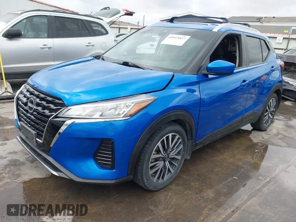 ✅ 2022 Nissan Kicks SV • VIN: 3N1CP5CV3NL493862 • Lot: 44515857. Wystawiony na IAAI z przebiegiem 57 760 mil. Bezpłatny archiwum sprzedaży aukcyjnych z USA i szczegółowy raport historii pojazdu na DreamBid. Zdjęcie 2.