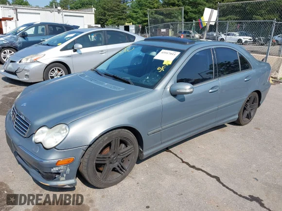 ✅ 2005 Mercedes-Benz C 230 Kompressor • VIN: WDBRF40J85F596094 • Lot: 45517011. Wystawiony na IAAI z przebiegiem 133 130 mil. Bezpłatny archiwum sprzedaży aukcyjnych z USA i szczegółowy raport historii pojazdu na DreamBid. Zdjęcie 2.